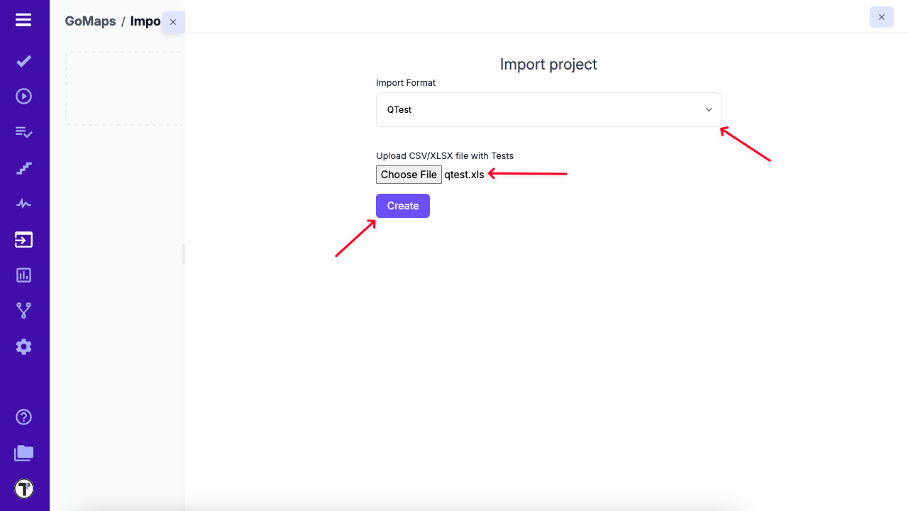 image Import from QTest XLS